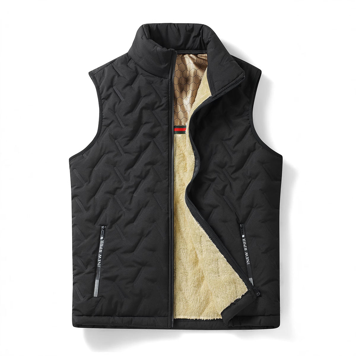 Herren Fleece-Weste Isoliert Warm - BerlinGlamour