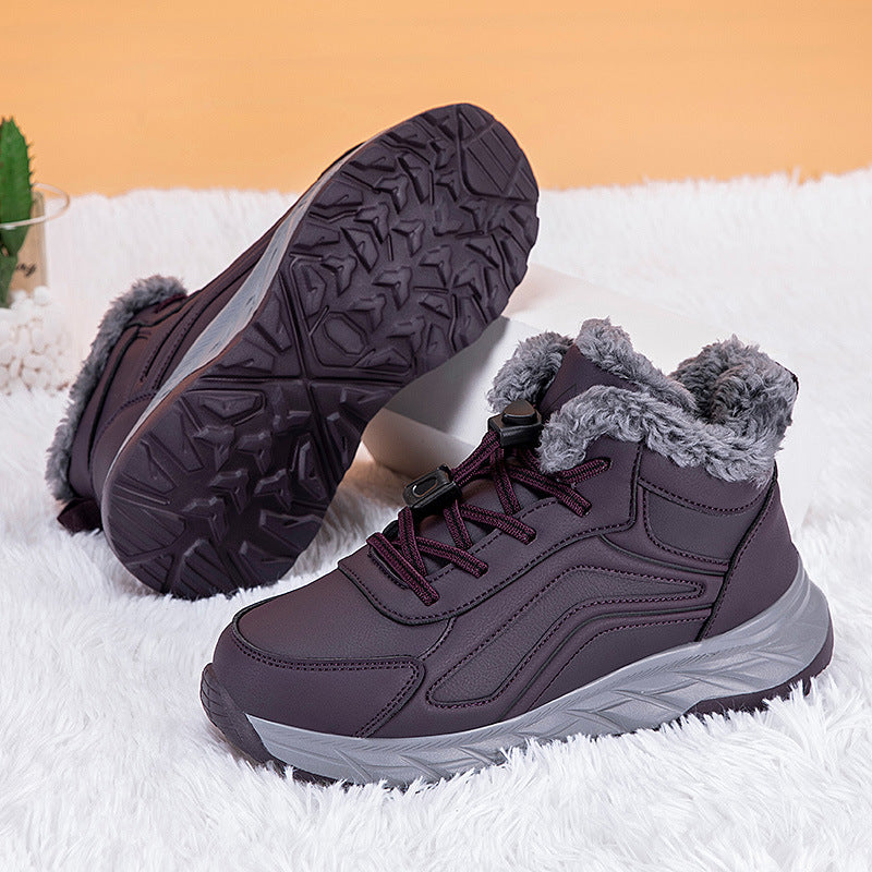 Wanderschuhe Damen Warm Winter Rutschfest