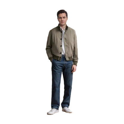 Herren Übergangsjacke Leicht Wasserabweisend Modern