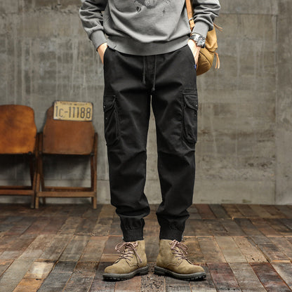 Herren Cargo-Hose Elastisch Multifunktional Taschen