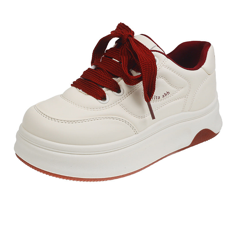 Damen Sneaker Dicksohlige Atmungsaktiv Sportschuhe