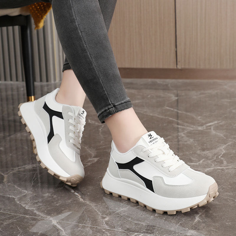 Damen Sneaker Sportlich atmungsaktiv mit weichen Sohlen