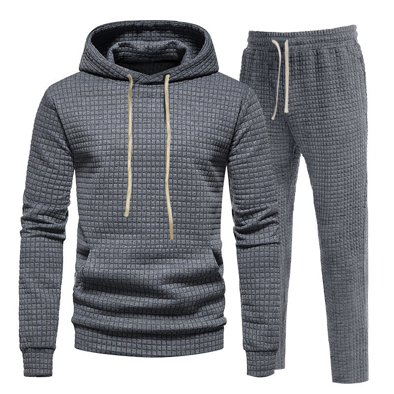 Bequemes Herren Sweatshirt Jogginghose Set Casual Modern