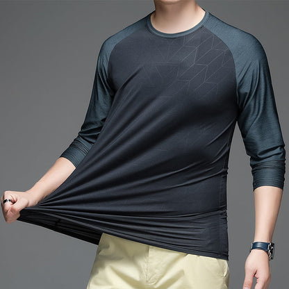 Herren Sportshirt atmungsaktiv Funktionsshirt DryFit Modern