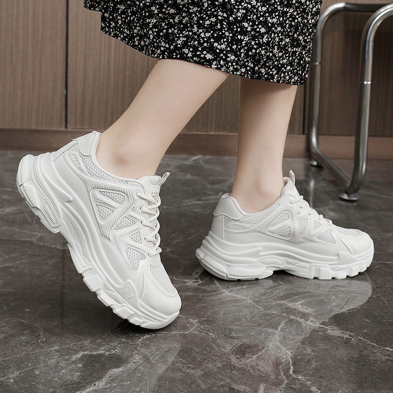 Damen Sneaker Sport Fitness Schuhe Atmungsaktiv