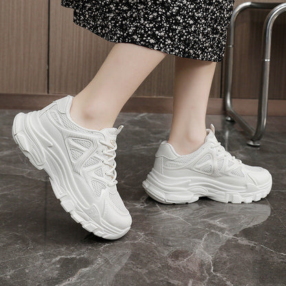 Damen Sneaker Sport Fitness Schuhe Atmungsaktiv