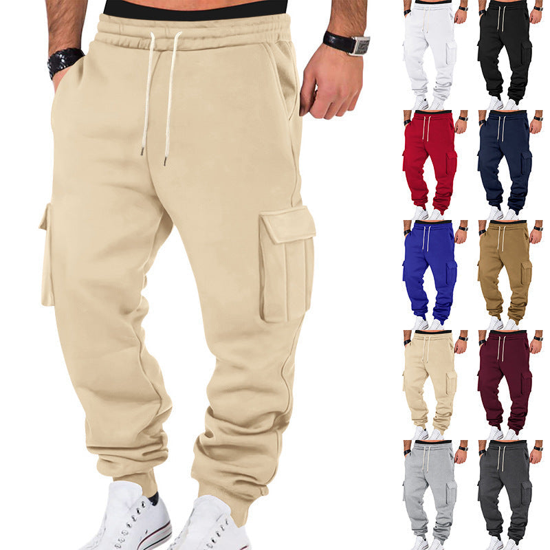 Herren Jogginghose Cargo Modern Elastisch Bequem - BerlinGlamour