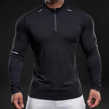 Herren Langarmshirt Sportlich Funktionell