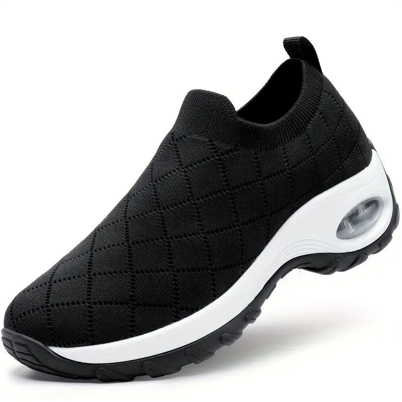 Damen Sneaker Bequem Luftpolster Komfortschuhe Heidi