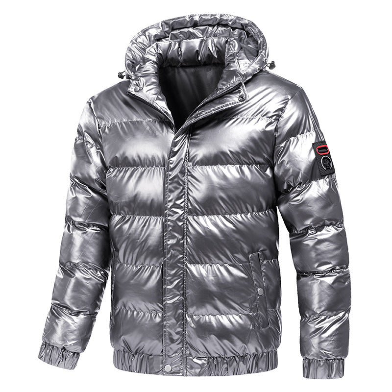 Herren Winterjacke Isolierend Warm Steppdetails Modern - BerlinGlamour