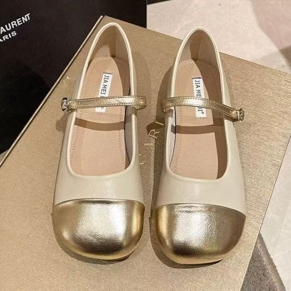 Damen Ballerinas Elegant Glänzend Schuhe für Frauen