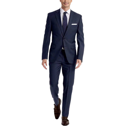 Herren Anzug Moderner 3-Teiler Elegant Slim Fit
