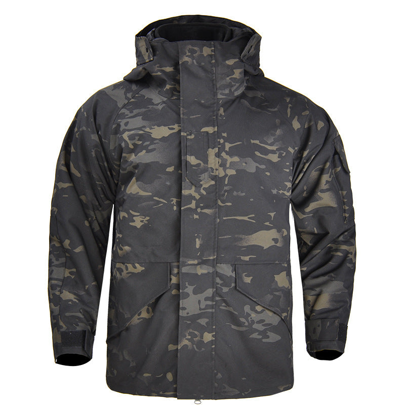 Wetterfeste Herrenjacke Camouflage Outdoor