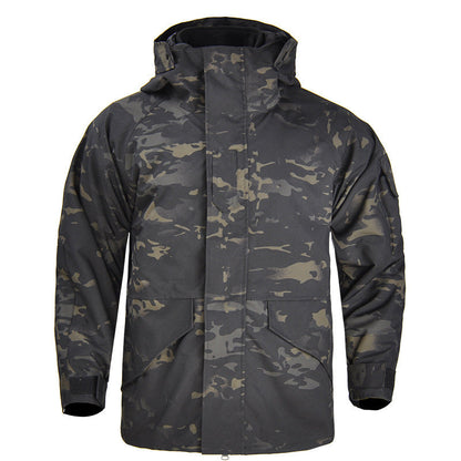Wetterfeste Herrenjacke Camouflage Outdoor