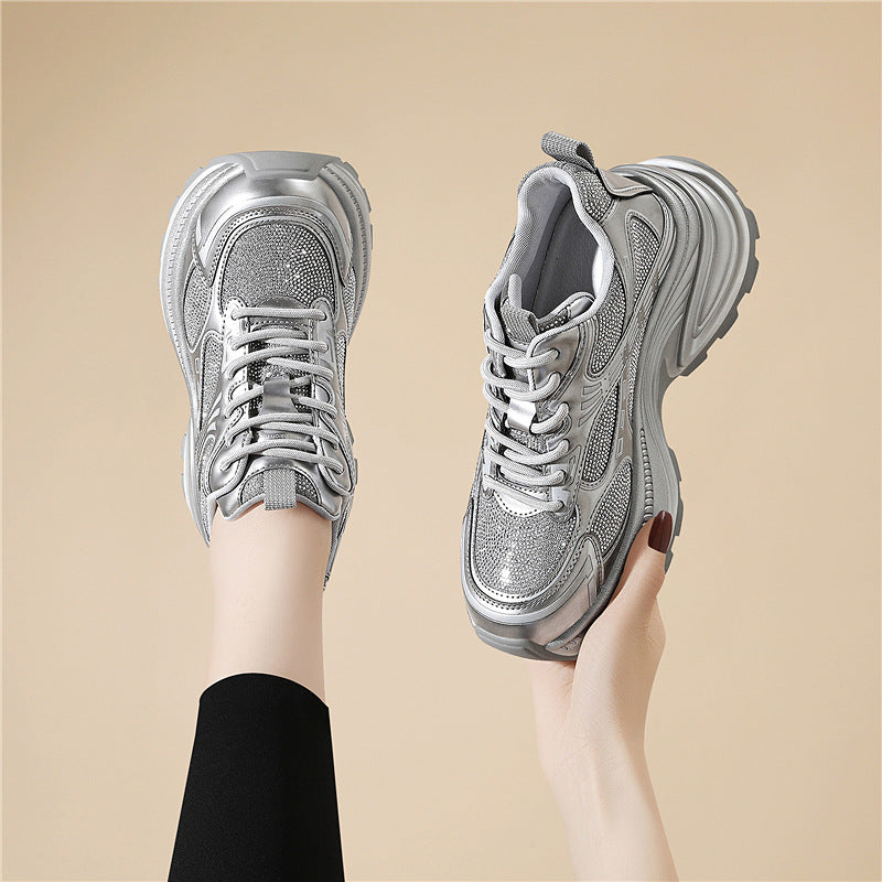 Damen Sneaker Sportlich Modern Trendy