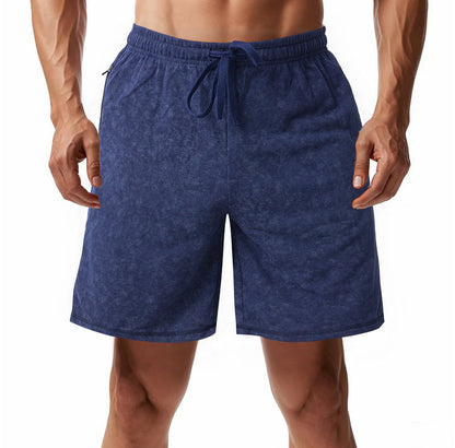 Bequeme Herren Shorts Freizeit Komfort Stoff mit Kordelzug