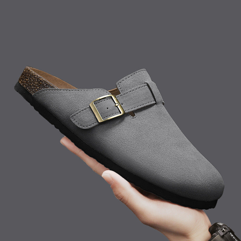Damen Clogs Elegante mit verstellbarem Riemen und rutschfester Sohle