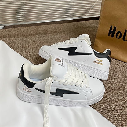 Damen Sneaker Sportlich Bequem Laufschuhe Weiße Schuhe