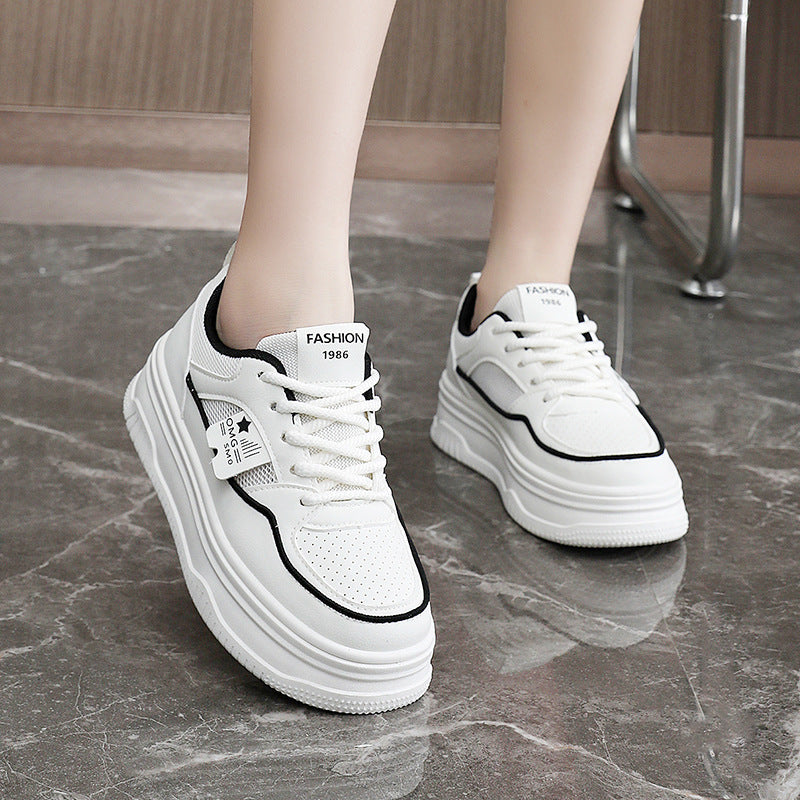 Damen Sneaker Hoch Mesh Atmungsaktiv Sportlich