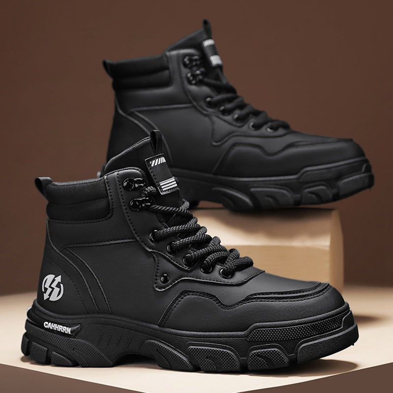 Damen Sneaker High-Top Sportlich Rutschfest Trendy