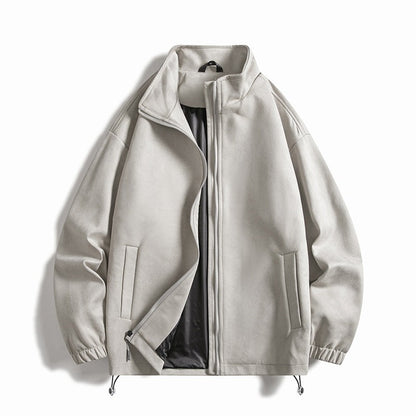 Herren Fleecejacke Warm Elastisch Taschen Sportlich