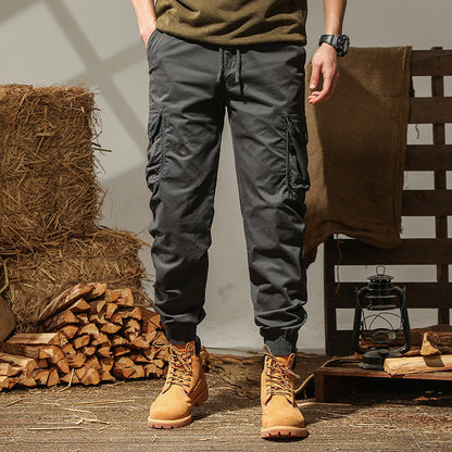 Herren Cargo-Hose Vieltaschen Praktisch Bequem - BerlinGlamour