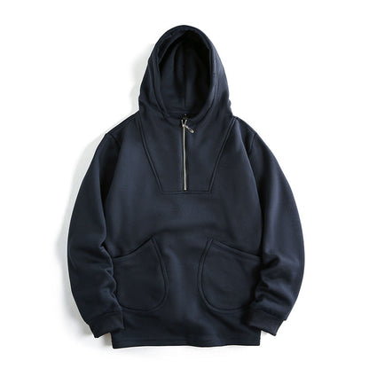 Herren Kapuzenpullover Modern Komfortabel Reißverschluss