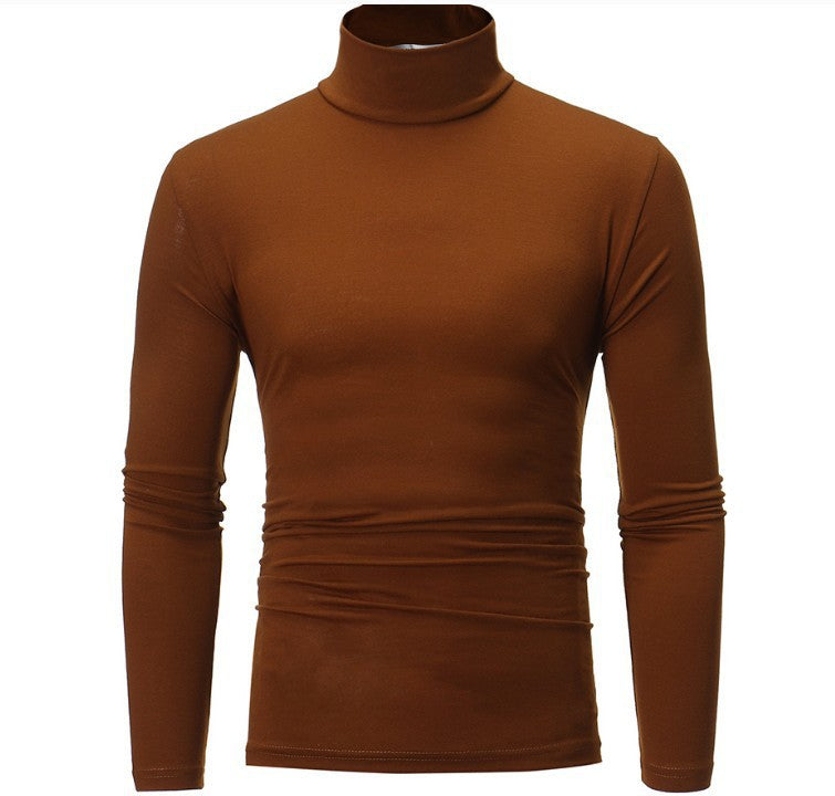 Herren Rollkragenpullover Elegant Stretch Bequem