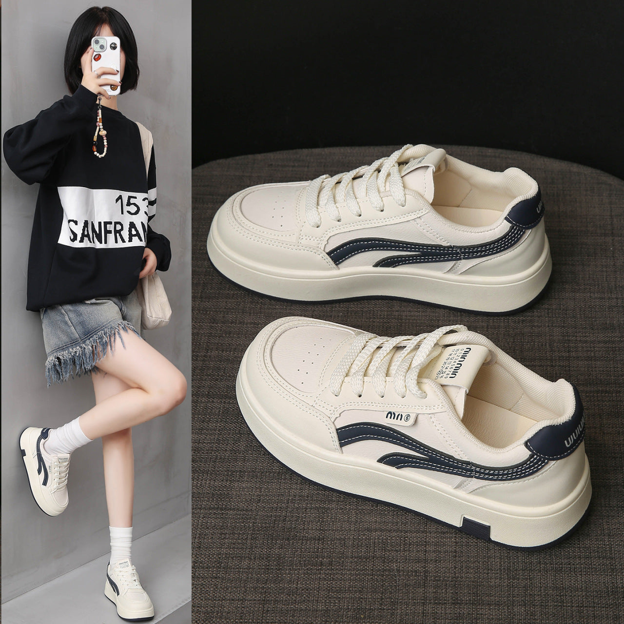 Damen Sneaker Sportlich Laufschuhe Weich Mit Dämpfung