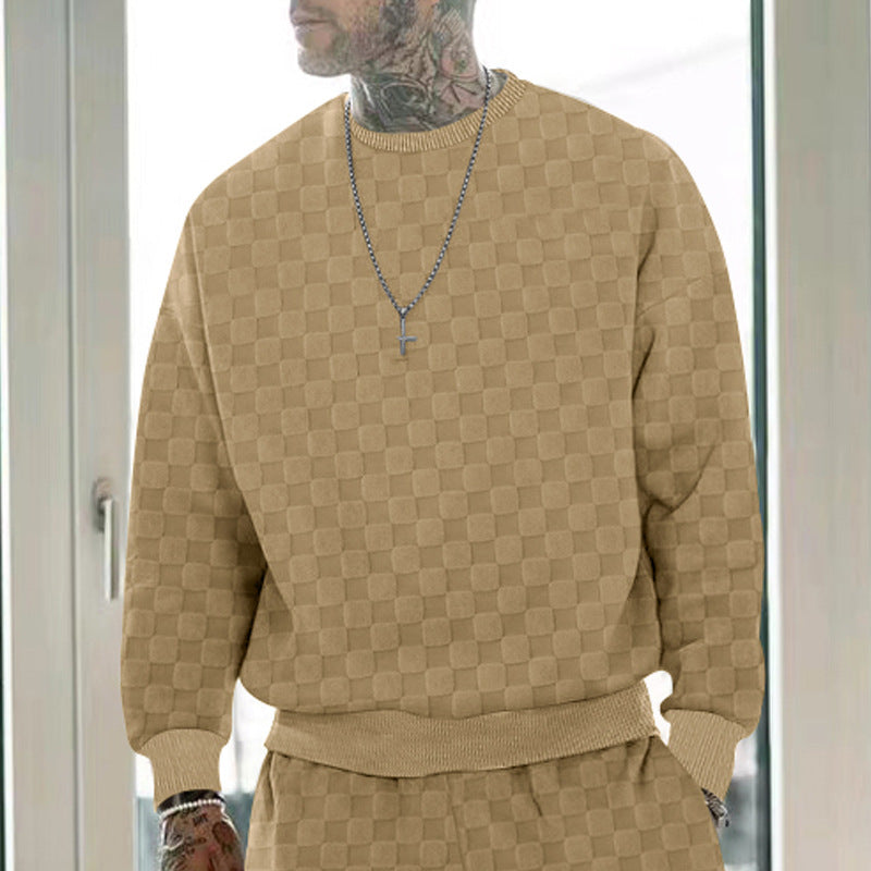Herren Sweatshirt Bequem Elastisch Mit Stilvollem Design