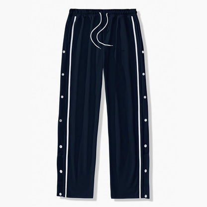 Herren Sport Hose Trainingshose Mit Druckknopf