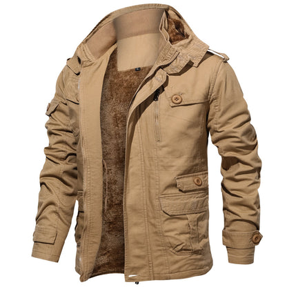 Herren Outdoorjacke Funktionsjacke Warm Isoliert