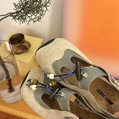 Damen Leder Schnürschuhe Modern Atmungsaktiv