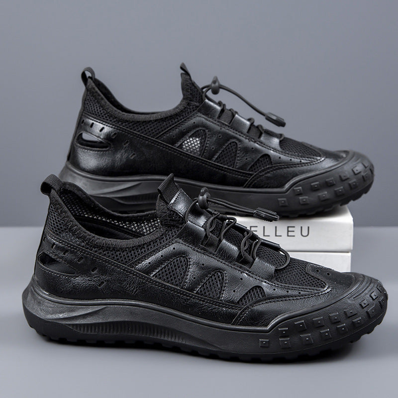 Herren Sneaker Sport Freizeitschuhe mit Schnürsystem Modern
