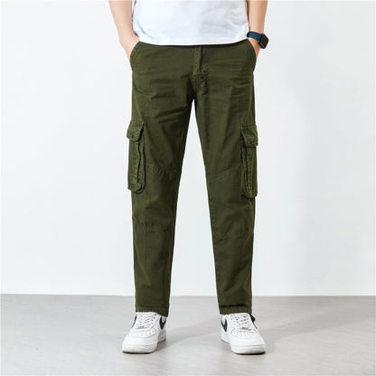 Herren Cargo-Hose Modern Praktisch Mit Vielen Taschen