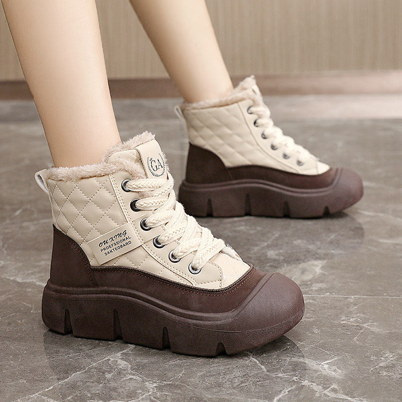 Damenschuhe Winterstiefel Warm Kuschelig Rutschfest - BerlinGlamour