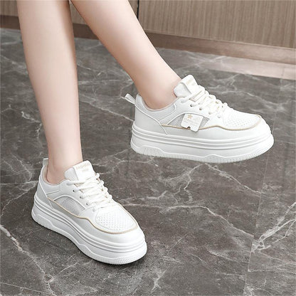 Damen Sneaker Hoch Mesh Atmungsaktiv Sportlich