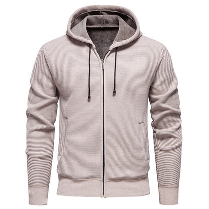 Herren Kapuzenjacke Modern Style Softshell Schwarz
