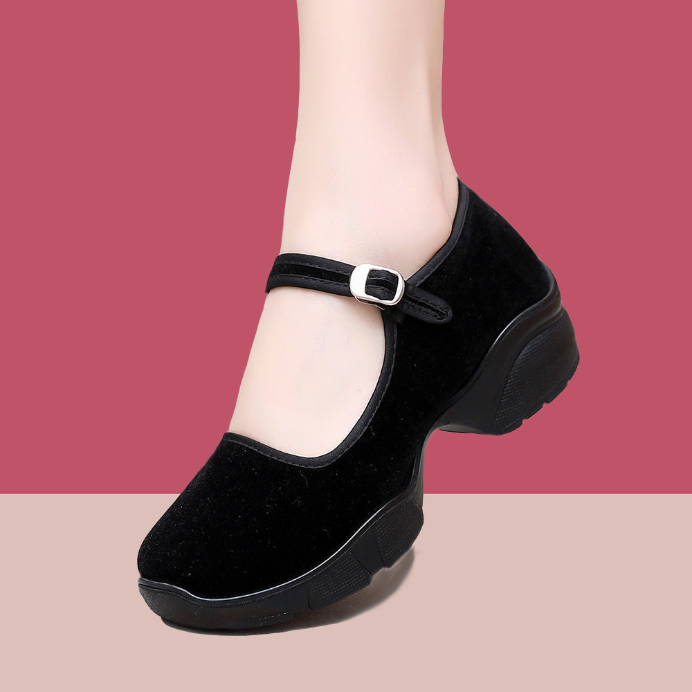 Damen Schuhe Mary Jane Elegante Komfortschuhe Heidi Stil - BerlinGlamour