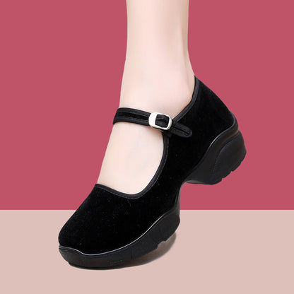 Damen Schuhe Mary Jane Elegante Komfortschuhe Heidi Stil - BerlinGlamour