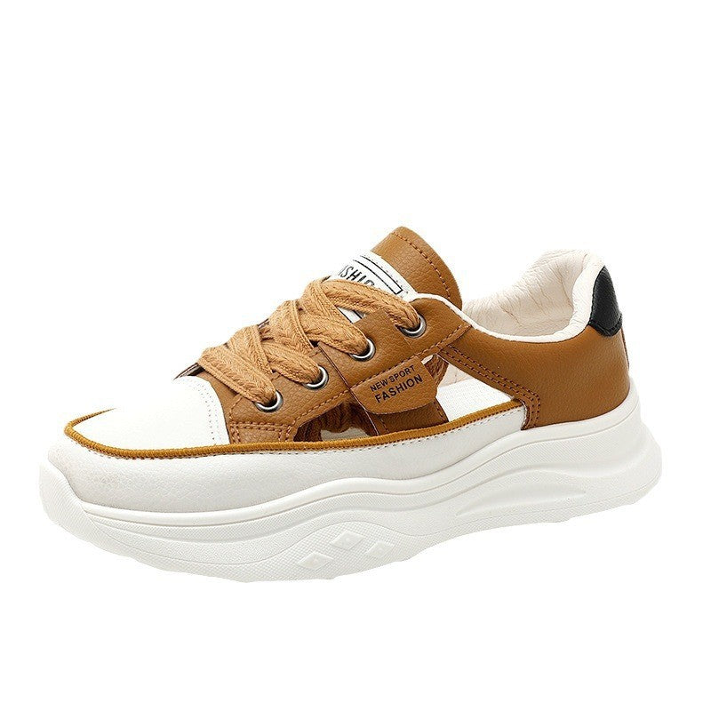 Damen Sneaker Sportlich Bequem Laufsohle Mode - BerlinGlamour