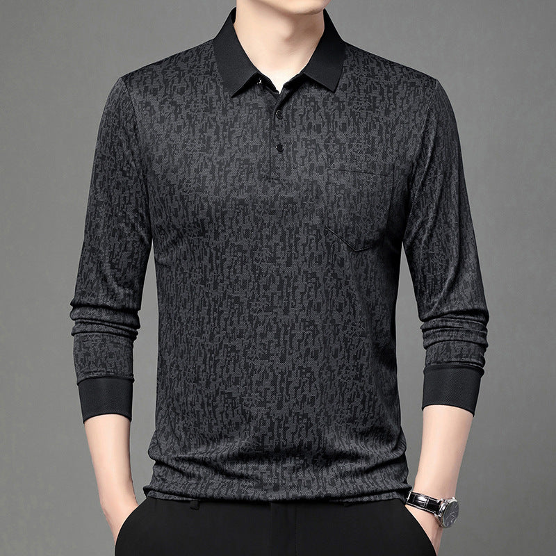 Herren Poloshirt Grafik Atmungsaktiv Modern