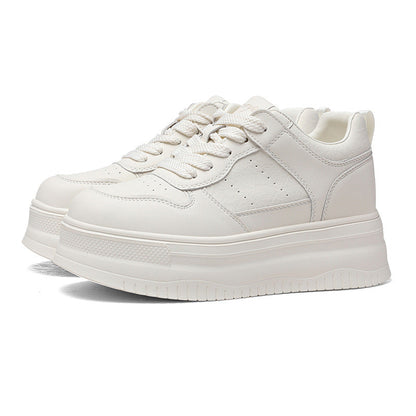 Damen Plateau Sneaker Komfortabel Dämpfend Modern