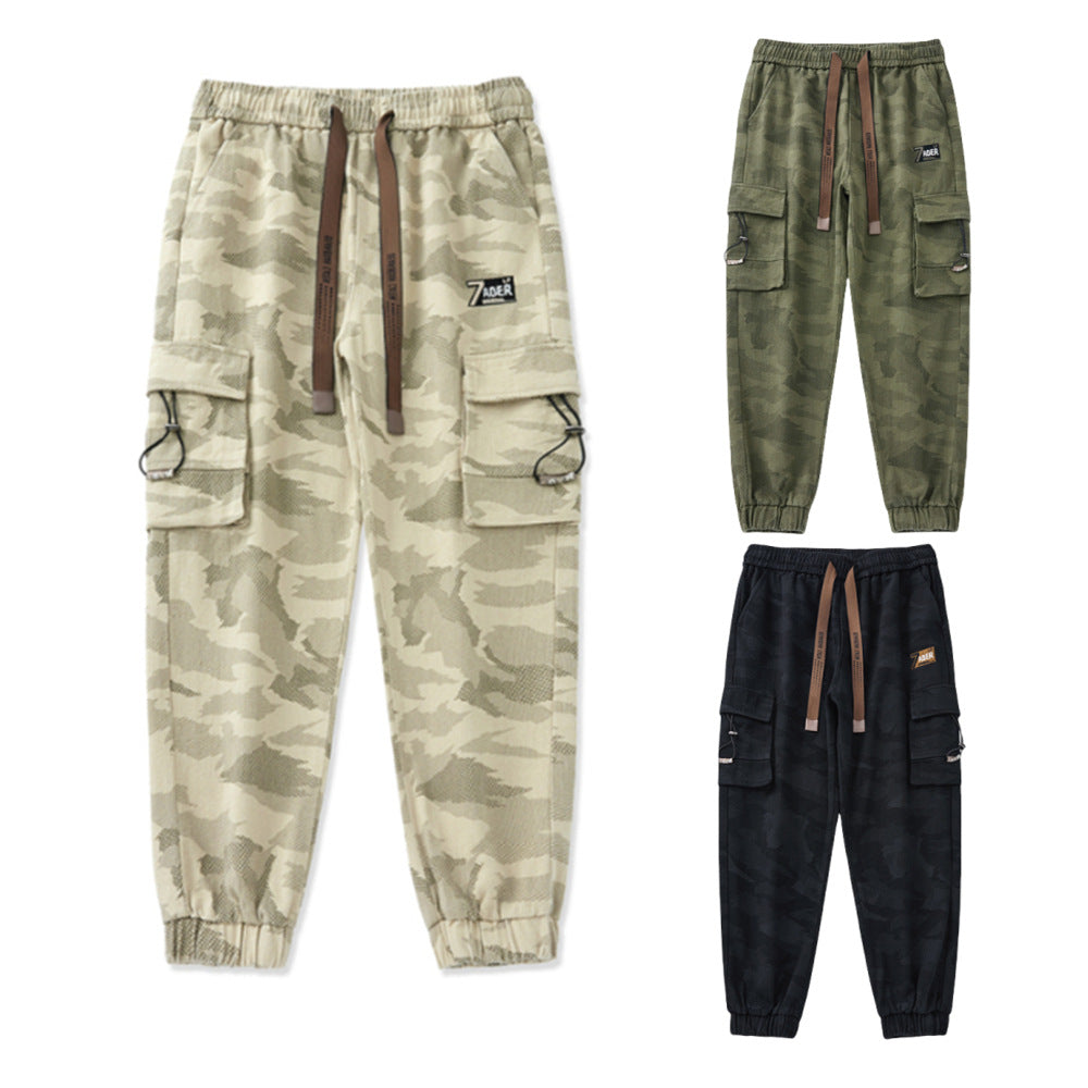 Herren Cargohose Elastic mit Reißverschlusstaschen Flexibel - BerlinGlamour