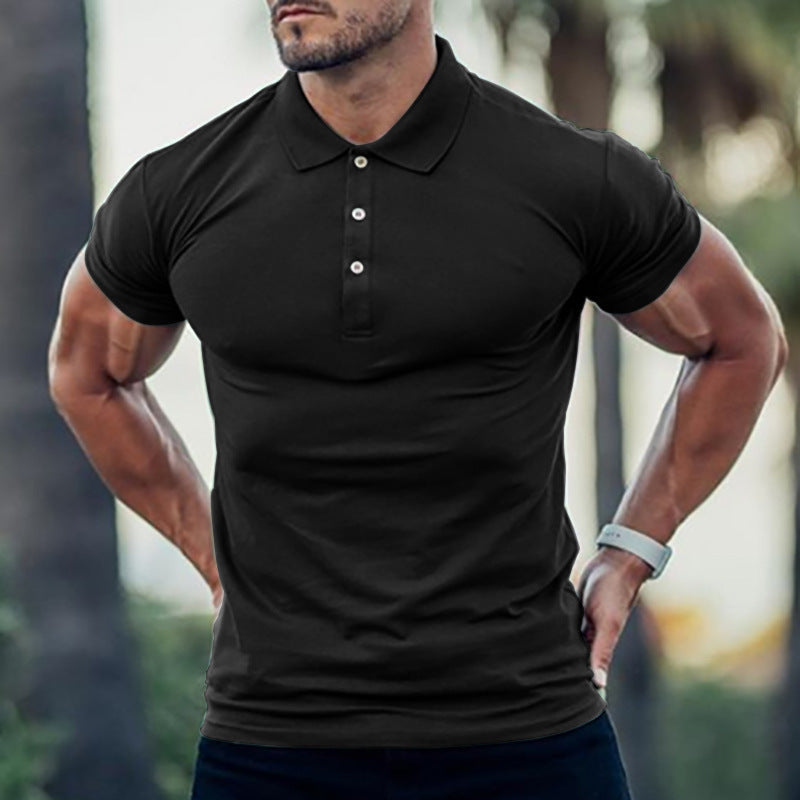 Herren Polo-Shirt Slim Fit Pique-Qualität Modern