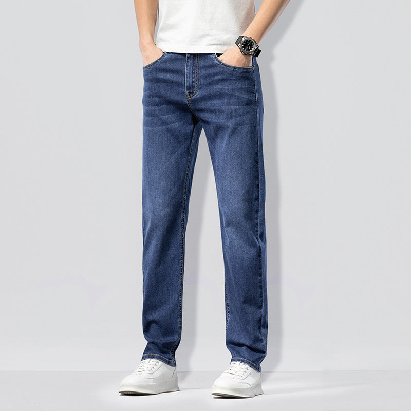 Herren Jeans Slim Fit Elastisch Berlin Style