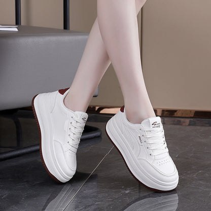 Damen Sneaker Plattform Sportlich Bequem Damenschuhe