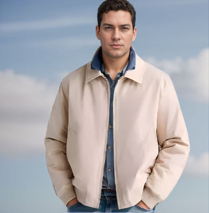 Herren Freizeitjacke Modern Praktisch Wasserabweisend