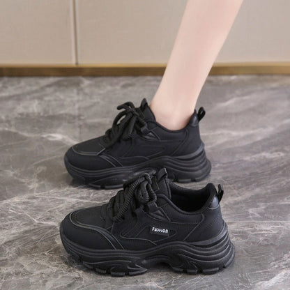 Damen Sneaker Sportlich Modisch Stoßdämpfend