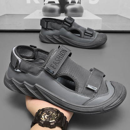 Damen Sandalen Atmungsaktiv mit Verstellriemen Flexibel